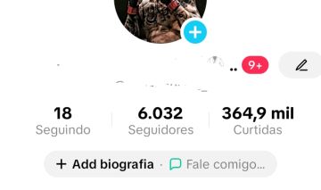 CONTA TIKTOK SHOP ENGAJADA DISPONIVEL 6K SEGUIDORES BR