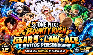 ONE PIECE BOUNTY RUSH | LUFFY GEAR 5 + LAW + ACE + ZORO