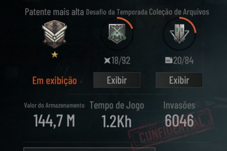 Conta Arena Breakout [Mobile] 145 milhões de koens + Skins de evento