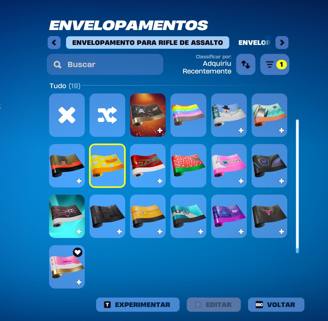 Conta Fortnite | 34 Skins | Naruto + Ice Spice | Candy Axe + Carros