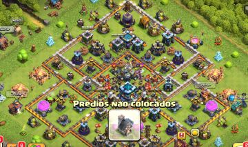Conta clash of clans cv 13