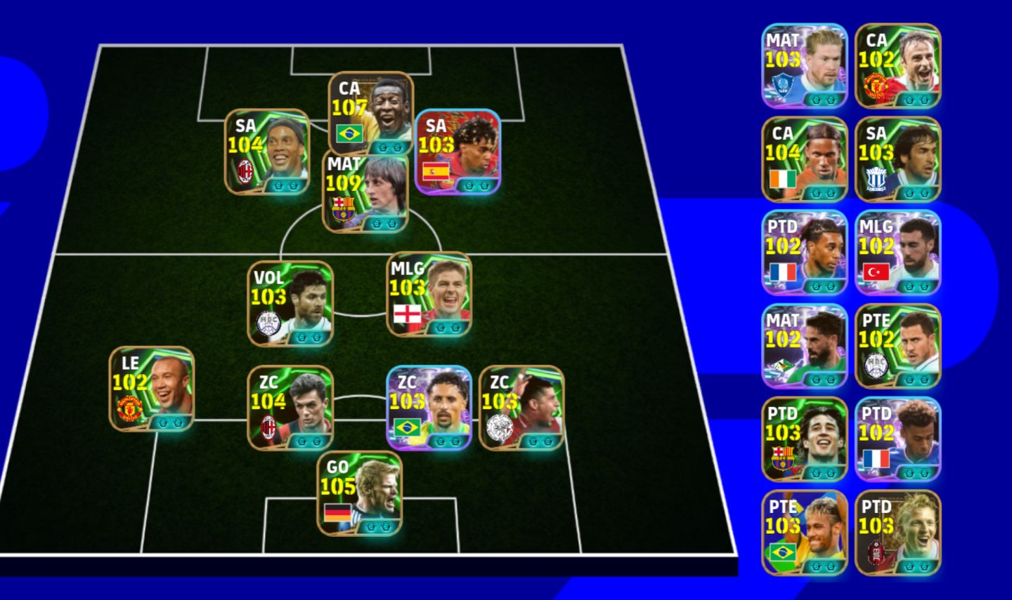 Conta de efootball muito forte