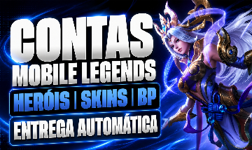 CONTAS MOBILE LEGENDS SMURF, ENTREGA AUTOMATICA