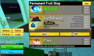 Conta Blox Fruit Dragon East Ingerida e Rumble, Buddha e Ice Compradas Robux