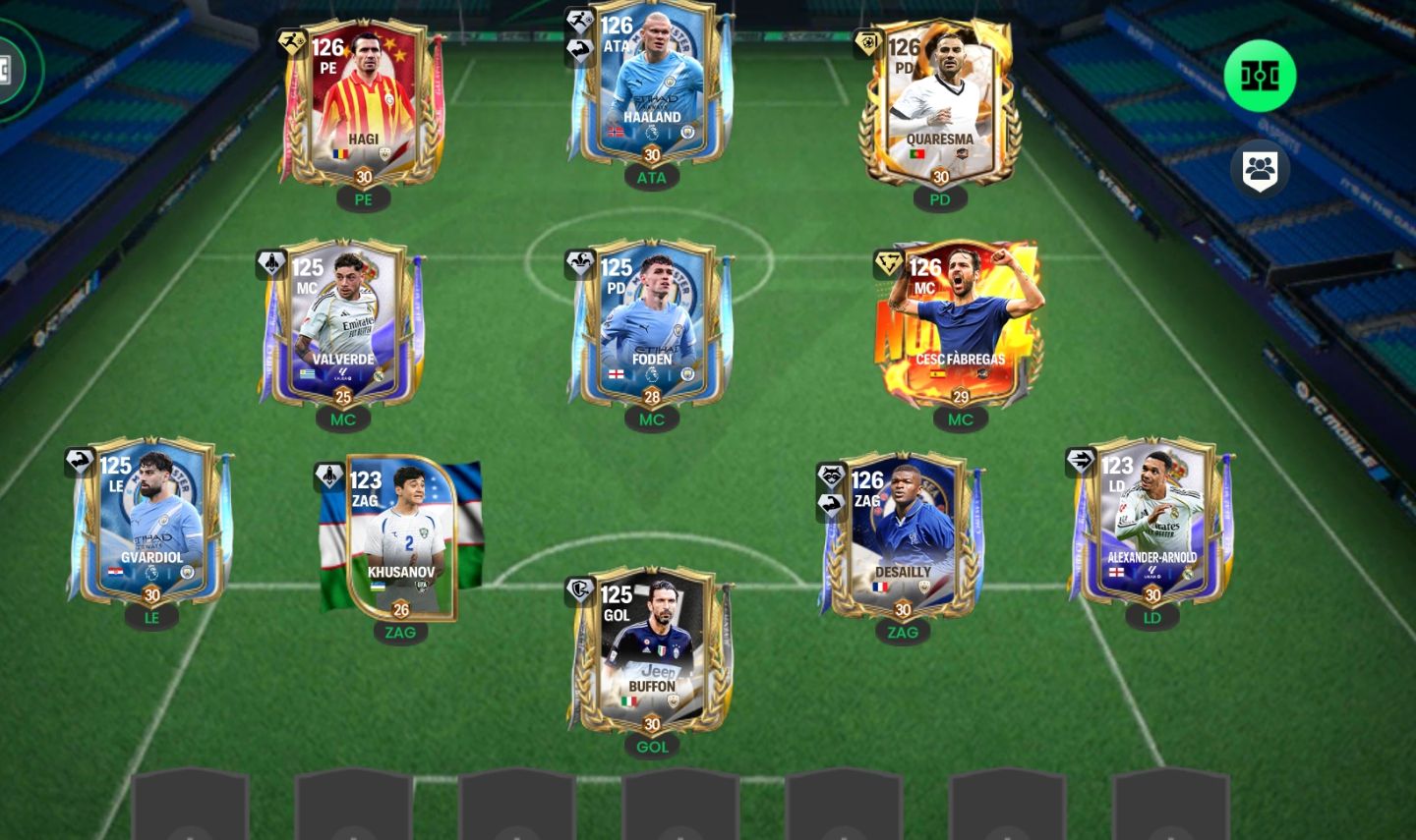 Conta Fc mobile impecável ger 127,barata d+