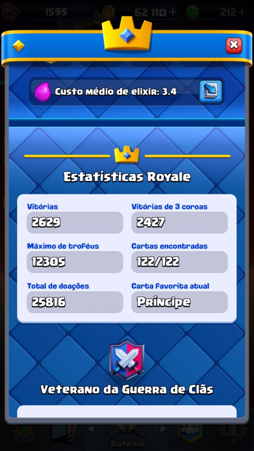 CONTA CLASH ROYALE MAXIMIZADA REI NÍVEL MÁXIMO 12K+ TROFÉUS 8 EVOLUÇÕES