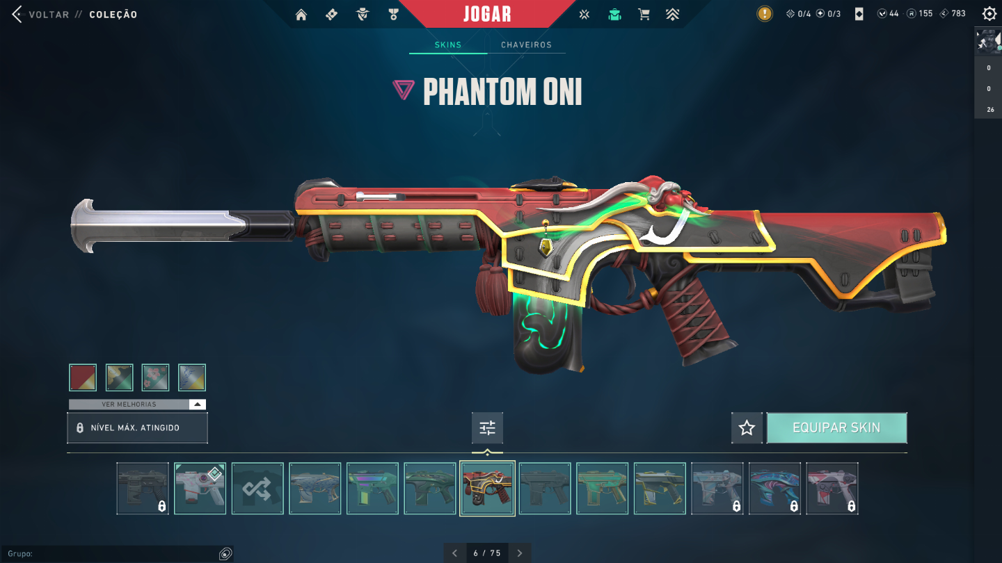 Valorant, Conta desde o Beta, recheada de skins, pacote ancifogo completo
