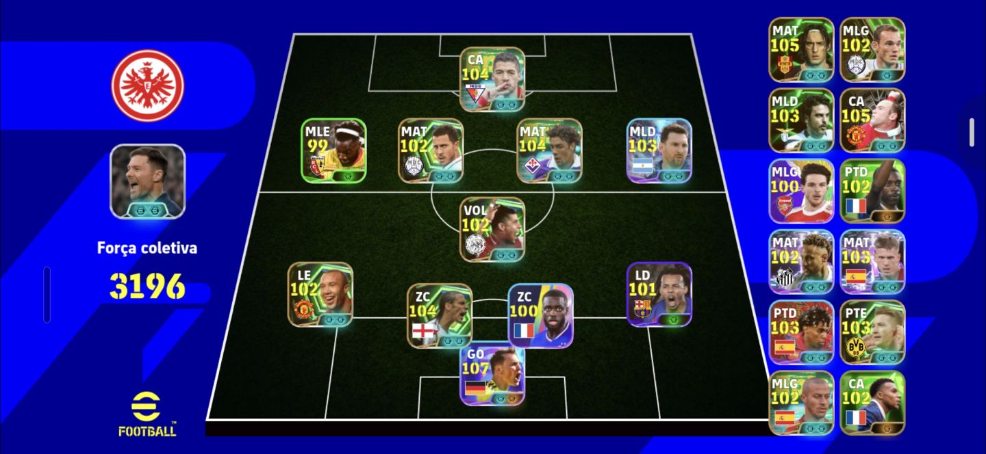 CONTA COM ALGUNS JOGADORES BOM!