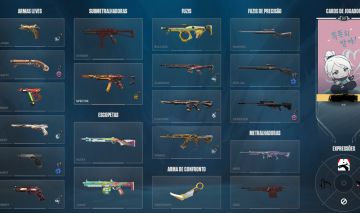 LEVEL 307 | 6 SKINS DE FACA | 4 VANDAIS | 5 PHANTOMS | PLATINA | CONTA BR