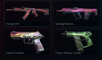 Conta com 15 skins e 1 faca FA