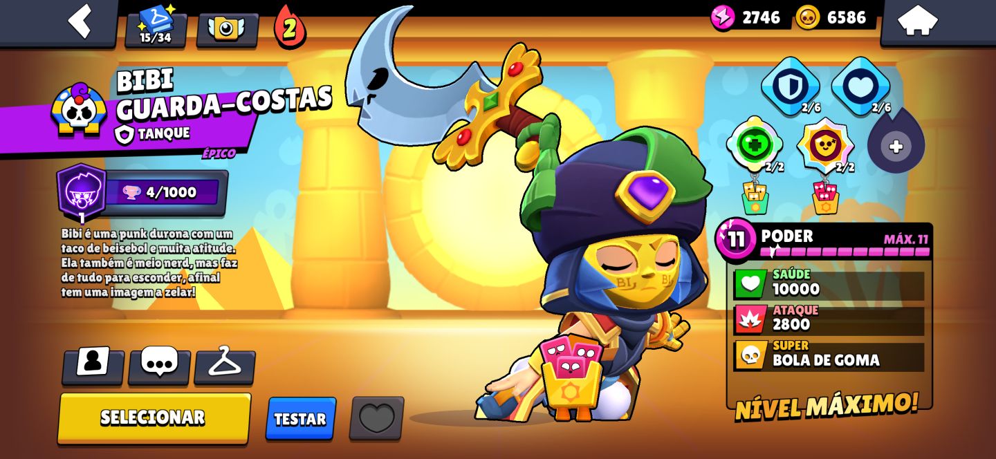 CONTA BRAWL STARS GEMADA!!