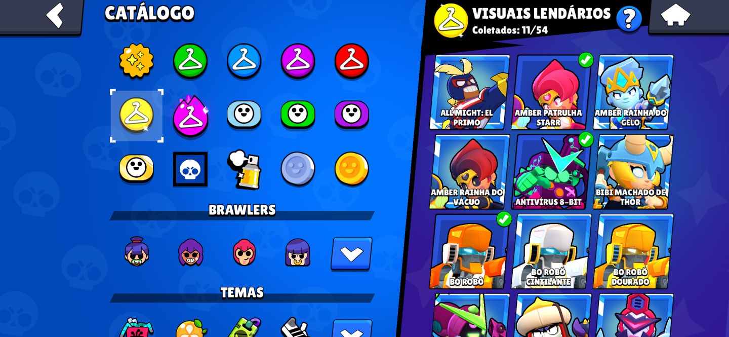 Conta Brawn Stars 2020 58K | Skins RARÍSSIMAS e Coleções Exclusivas