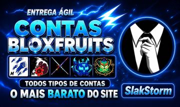 CONTAS UPADAS! - BLOX FRUITS! LEVEL 2800 + GODHUMAN + FRUTAS LENDÁRIAS!