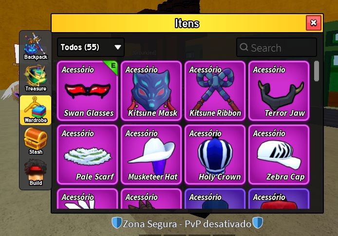 CONTA ROBLOX COM SKINS DE CRIA E NORMAL - FOCADA EM BLOX FUITS SEMI FULL TUDO