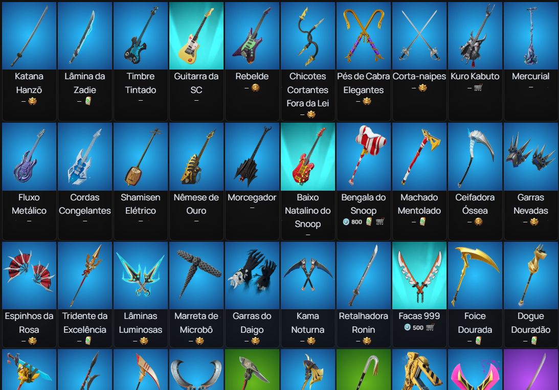 Conta de fortnite com mtas skins raras, tendo season 2 (preço negociavel)