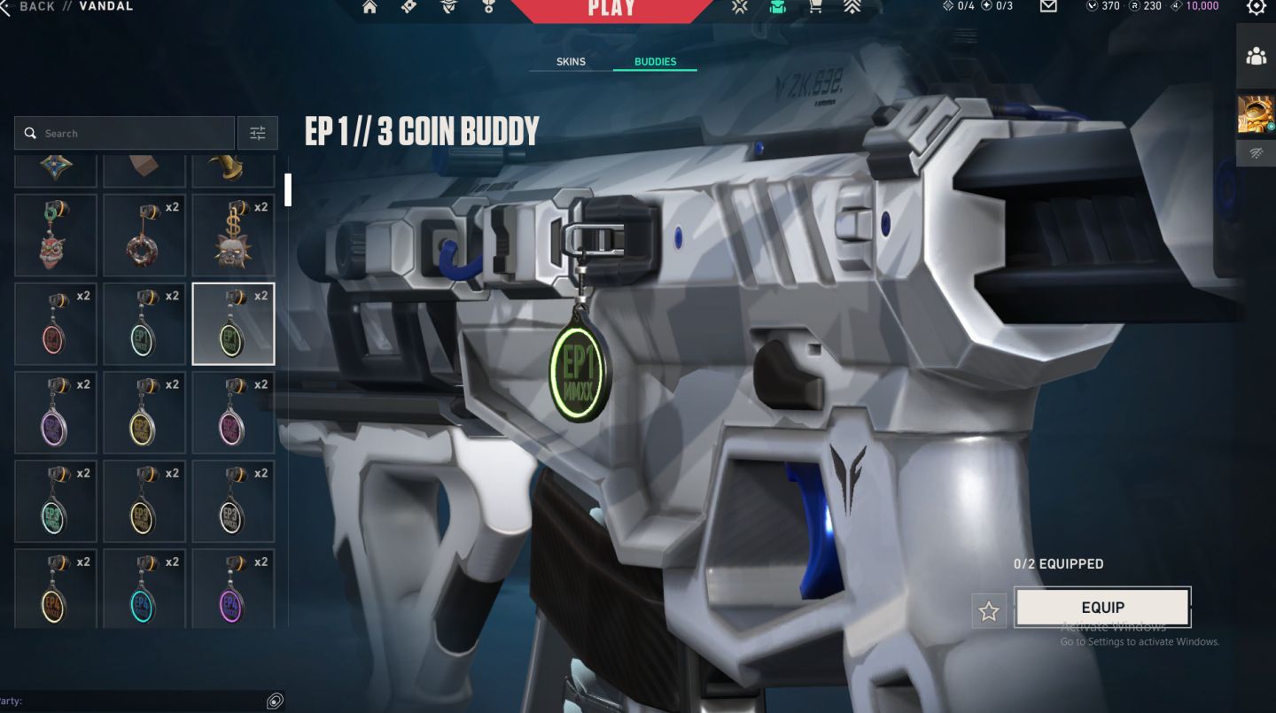 Conta VALORANT, PEAK ASCENDENTE 3, ATUALMENTE SEM RANK, SKINS, NIVEL 200+