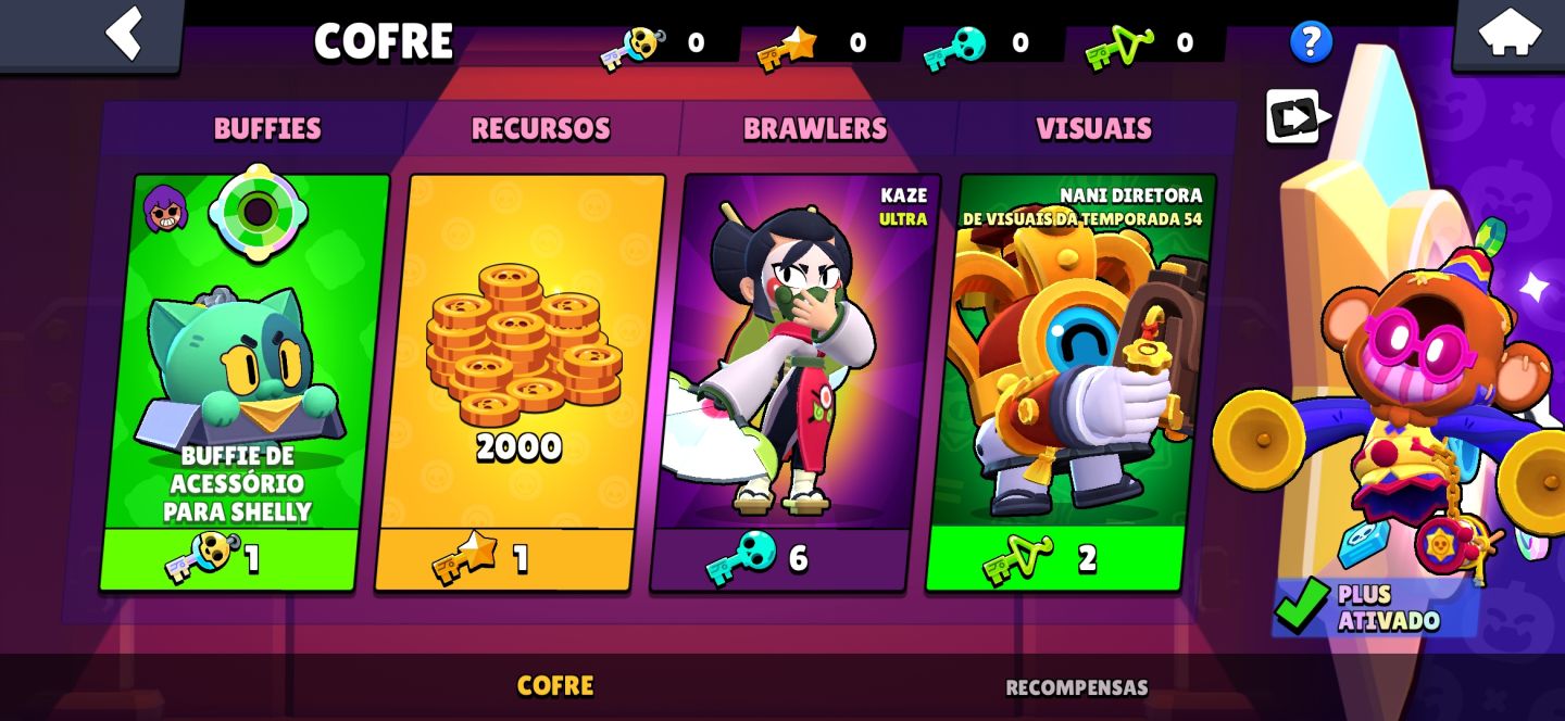 Conta de brawl stars de 2023