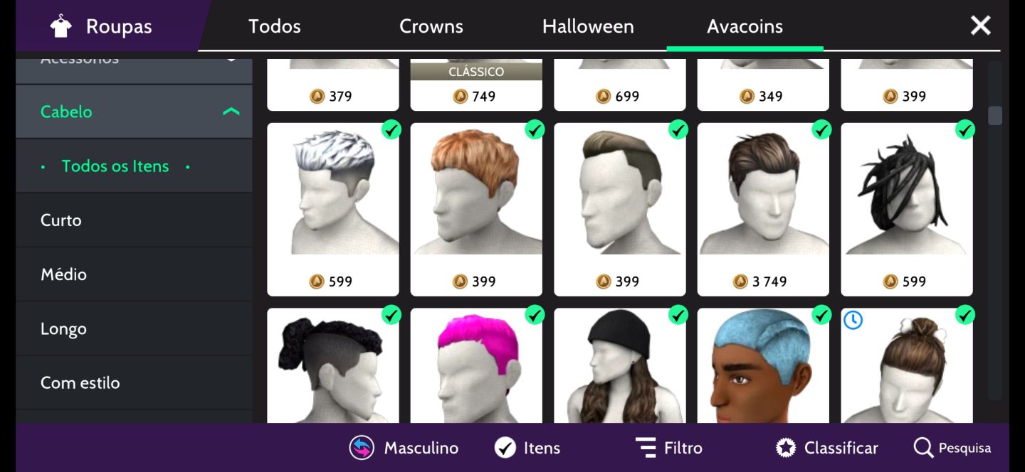 Conta de avakin life, super rica e rara.