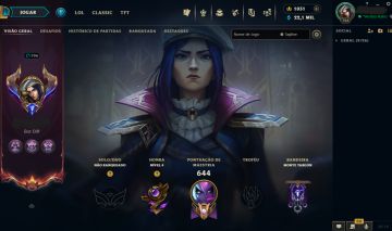 CONTA LOL LVL 706 | EX GM/MESTRE|588SKINS(40 PRESTÍGIO/MÍTICAS)|249CROMAS|1 DONO