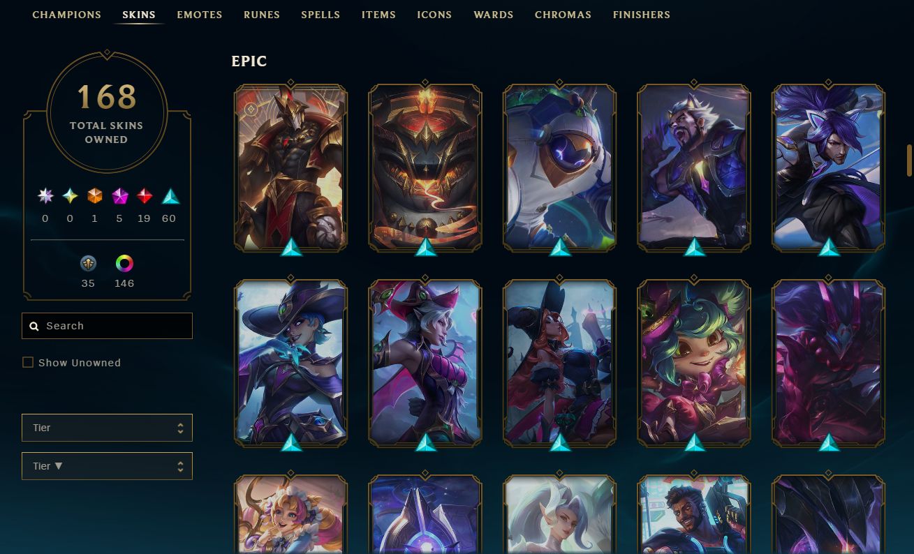 Conta PREMIUM Esmeralda 4 59% Winrate TODOS OS CHAMPS