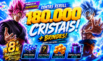 [PROMOÇÃO] Dragon Ball Legends | ULTRA + 50k CC | Pronta Pra Jogar ANDROID | IOS