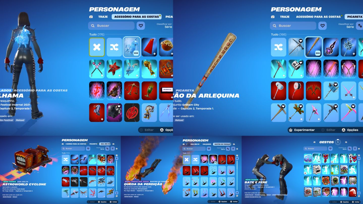 CONTA RARA DE 2018 - PSN EXTRA ATÉ 2027 - DIVERSAS SKINS/ITENS PAGOS NO FORTNITE