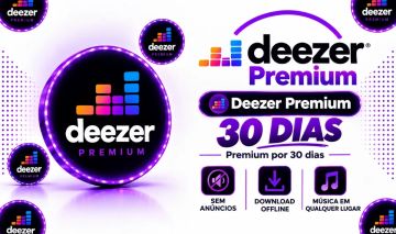 Deezer Premium 30 Dias - Conta Individual Exclusiva