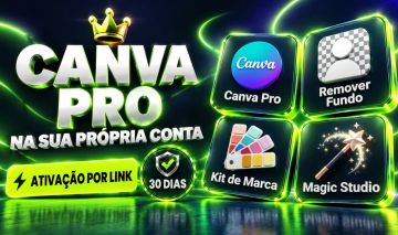 CANVA PRO 30 DIAS | NA SUA PRÓPRIA CONTA | ATIVAÇÃO POR LINK