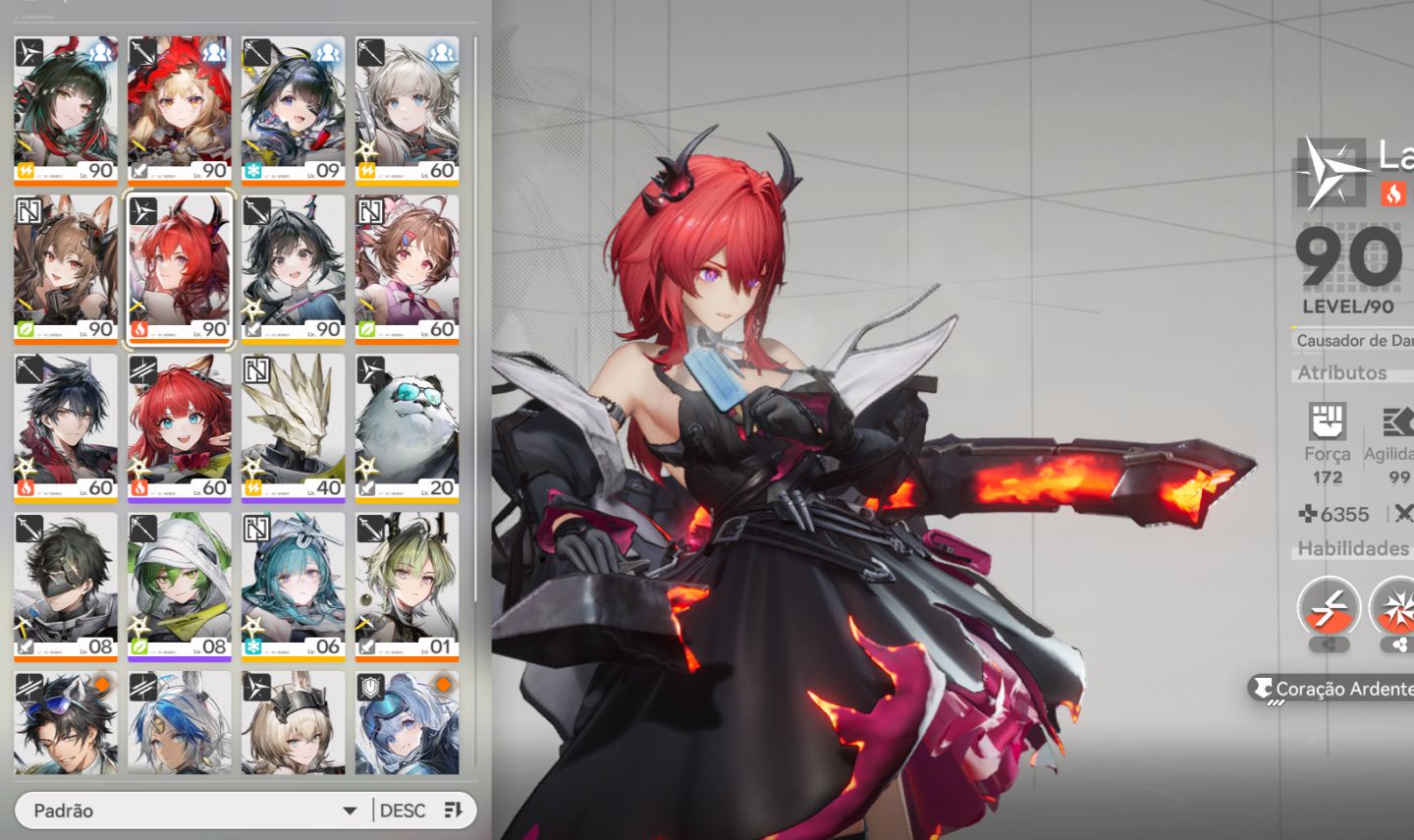 Zhuang Fangy, levatain+ arma, rossi + arma e +