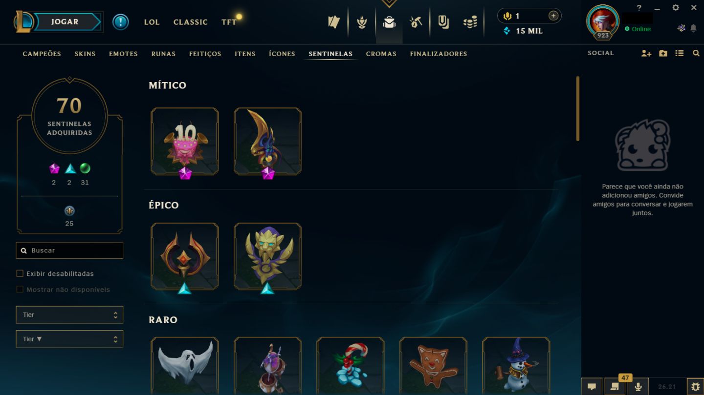 CONTA LEAGUE OF LEGENDS (MONO RIVEN / HIGH ELO / SKINS RARAS)