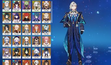 CONTA GENSHIN AR60 END GAME SKINS+ 29 T5 + 21 ARMAS 5 STAR
