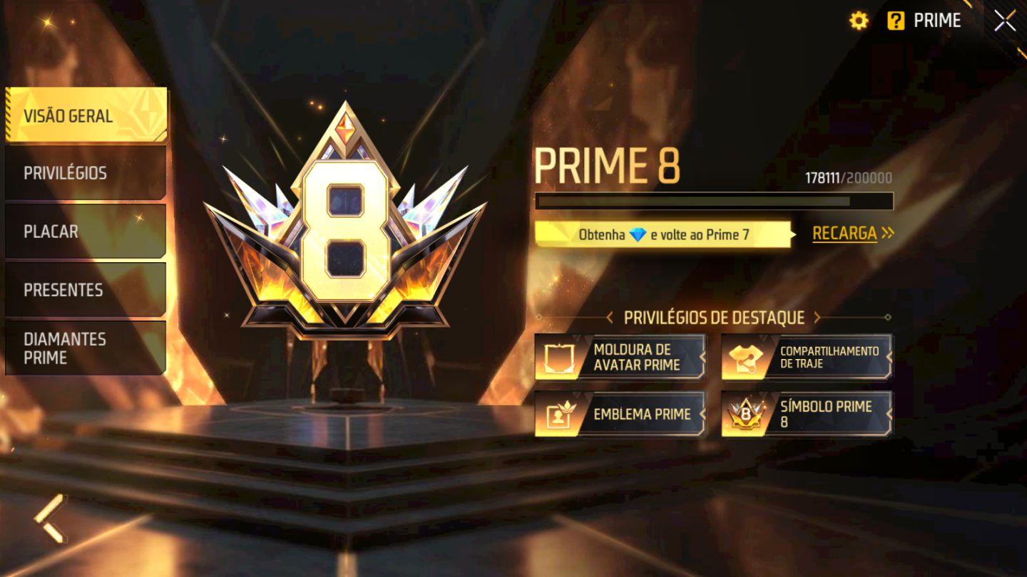 PRIME 7 | XM8 E UMP ATT 2X VEL | 5 ARMAS EVOLUTIVAS | 4 PUNHOS | ANGELICAIS