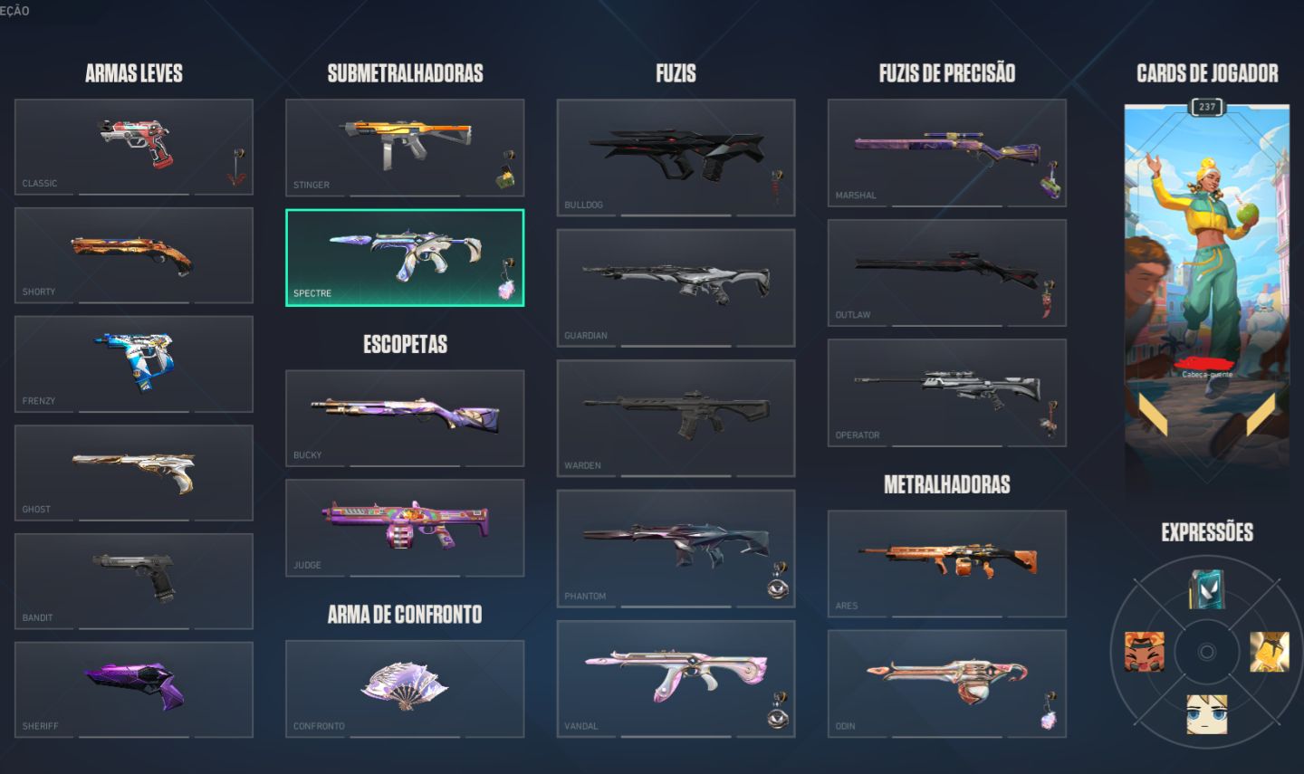 Conta boa com vários pacotes de skins, Único dono +4k gastos