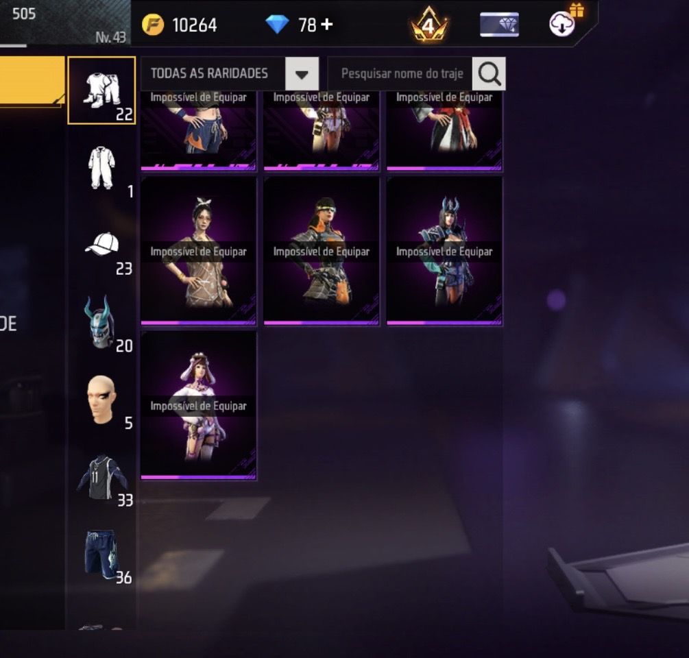 CONTA BÁSICA GEMADA - PRIME 4 LEVEL 43