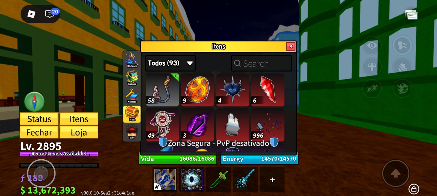 CONTA DE BLOX FRUITS FULL COM: YORU, CDK, DRACO FULL V4, FRUTAS MITICAS E ETC...