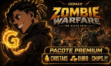 ZOMBIE WARFARE - THE DEATH PATH | CRISTAIS | OURO | CHIPS | ANDROID & IOS