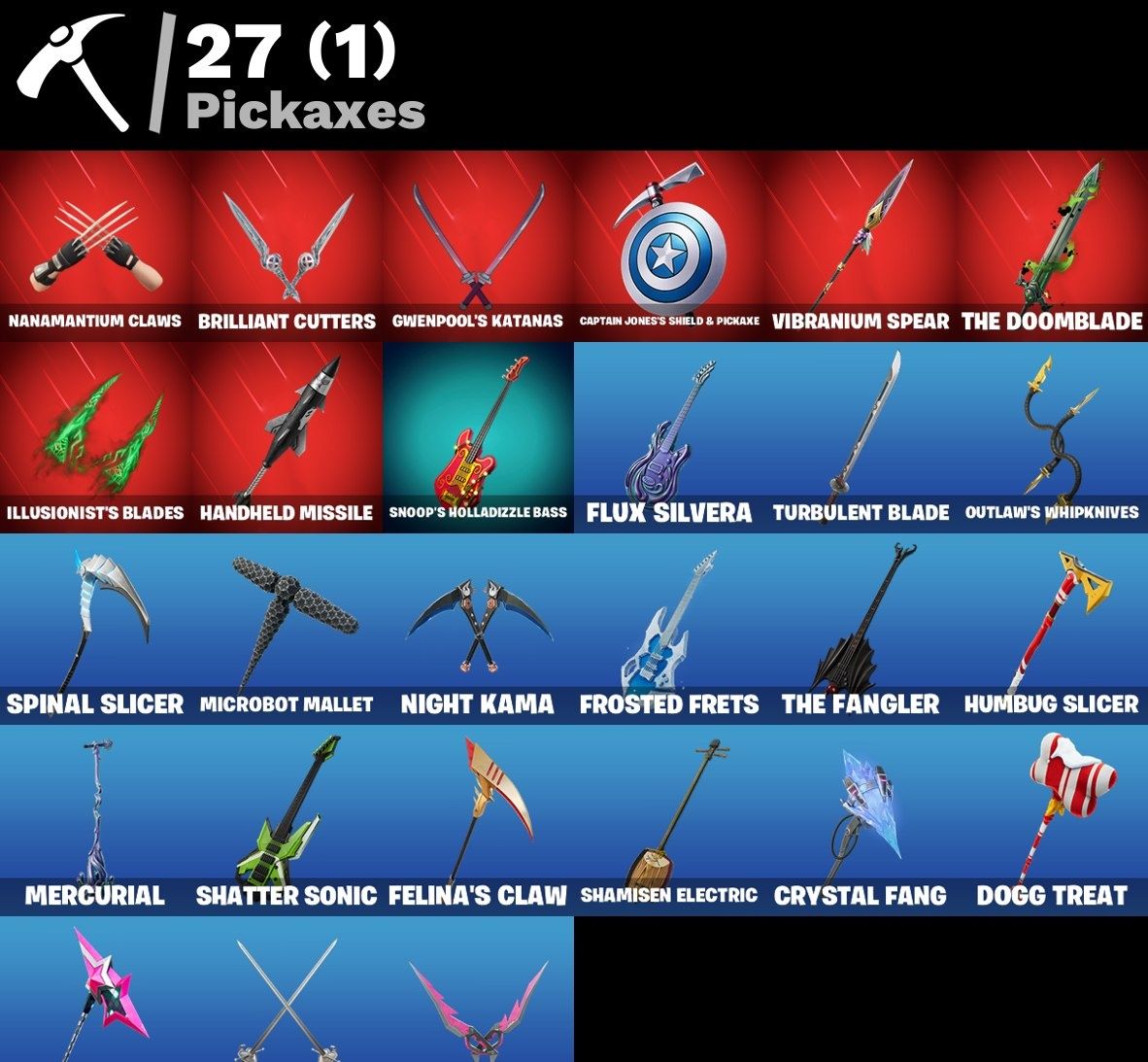 Conta FORTNITE 10 SKINS (Primeiro email ) Saga marvel SOMENTE PC