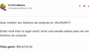 Conta Riot (Valorant + League of Legends)R$ 6.700 no Valorant + 574 Skins