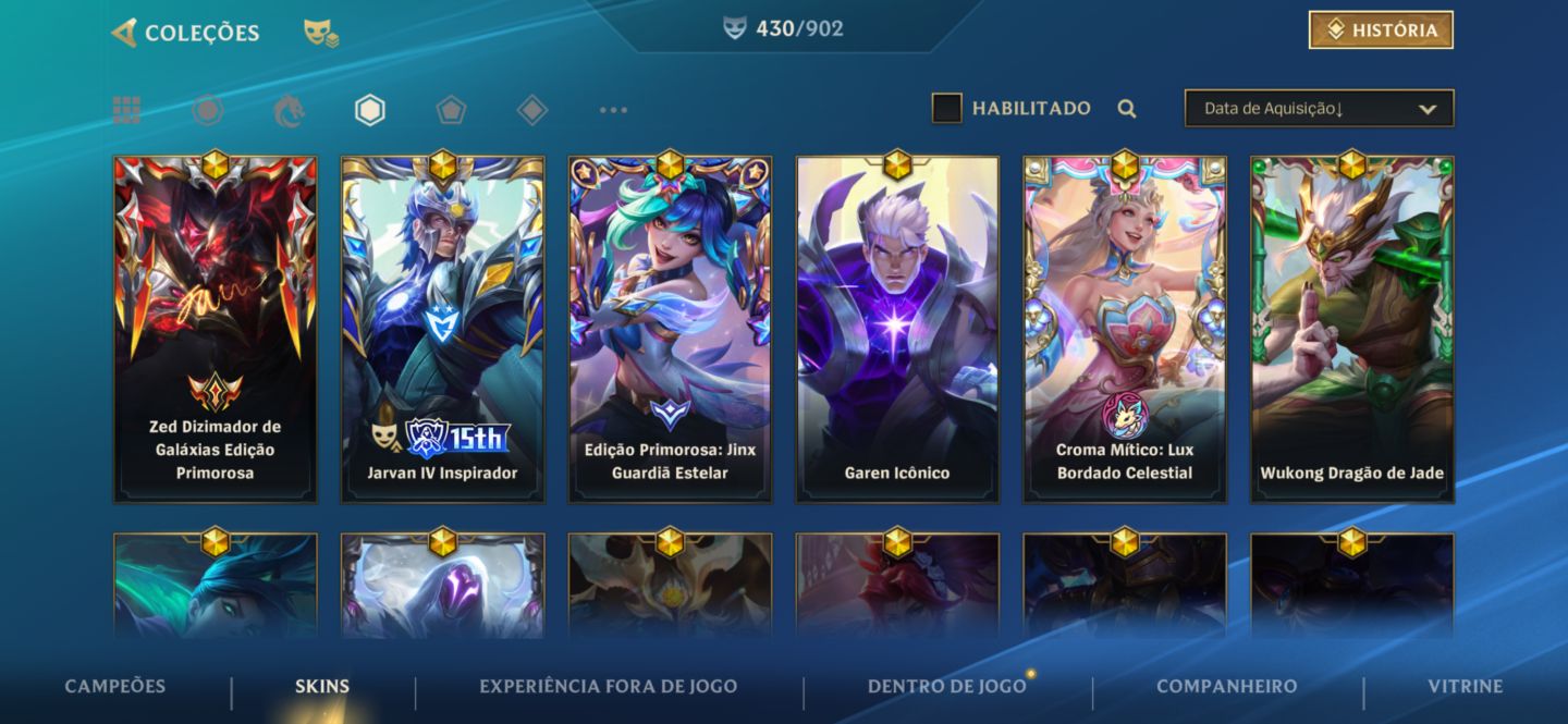 CONTA DE WILD RIFT PARA QUEM GOSTA DE JOGAR DE ASSASSINO E LUTADOR