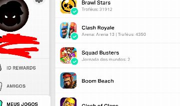 CONTA!CLASH ROYALEARENA l13(4300TROFÉUS)BRAWL STARS31KTROFÉUS(SKINS RARASelendas
