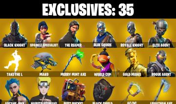 CONTA FN COM CAVALEIRO NEGRO MINT AXE-207 SKINS-TRYHARD