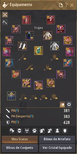 Conta Black Desert Online 810 GS