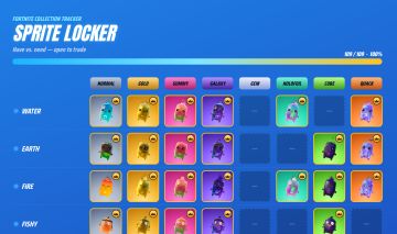 Fortnite Todos os Elementais nível 5