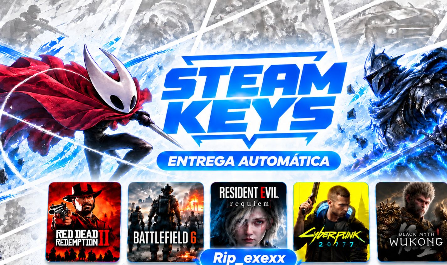 (PROMOÇÃO) STEAM KEYS ALEATORIAS ENTREGA AUTOMATICA