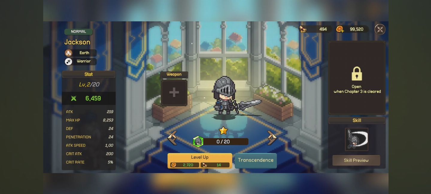 Unknown Knights contas Rerrol 14.000+ diamantes