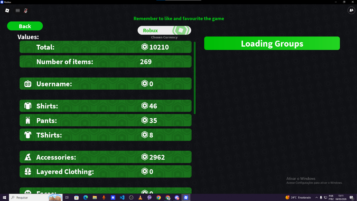 VENDENDO CONTA DE ROBLOX - 2013 UPADA