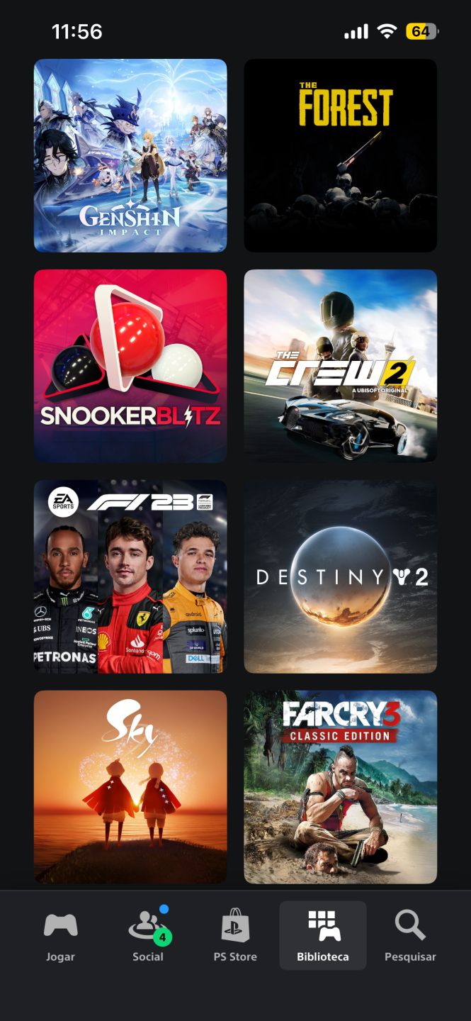 COMTA PSN COM MUITOS JOGOS