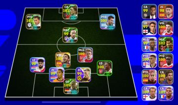 Conta de efootball iniciante com Rodri 107