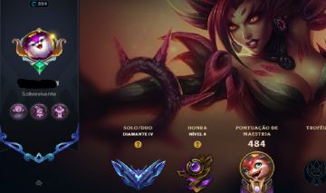Conta diamante 4 com skins interessantes