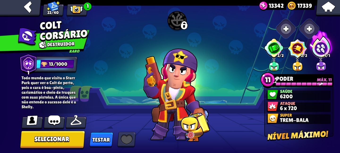CONTA BRAWL STARS 31K DE TROFÉUS LOTADA DE SKIN